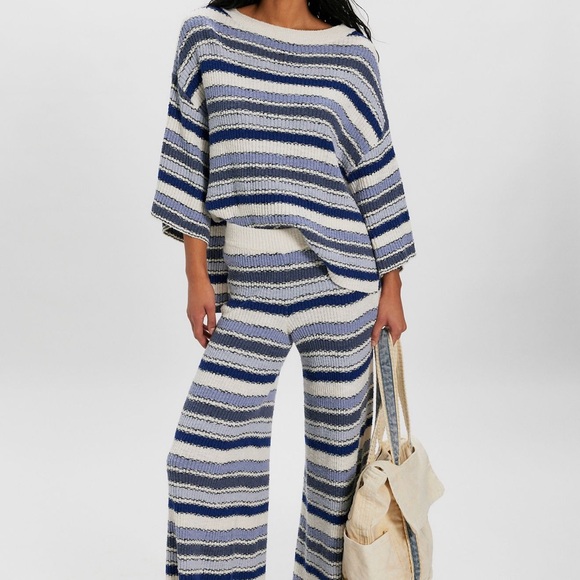 Free People Sweaters - Free People Over The Rainbow Set - navy